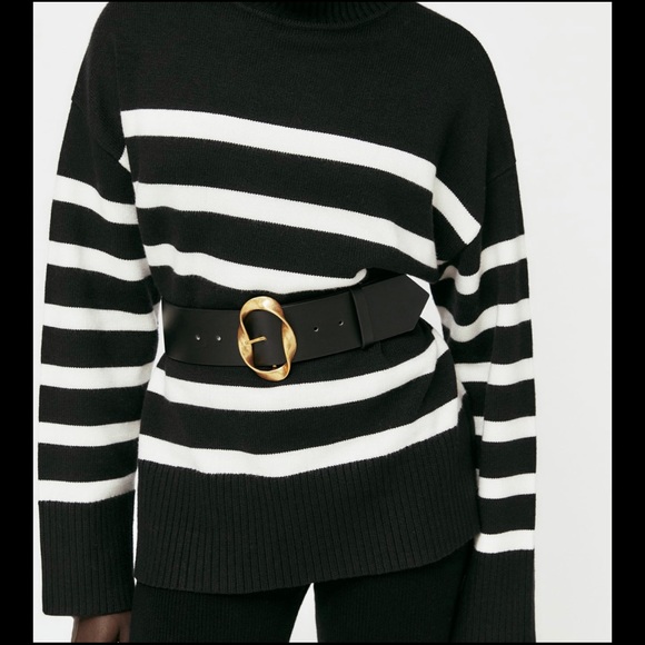 TWISTED BUCKLE BELT - Picture 2 of 8